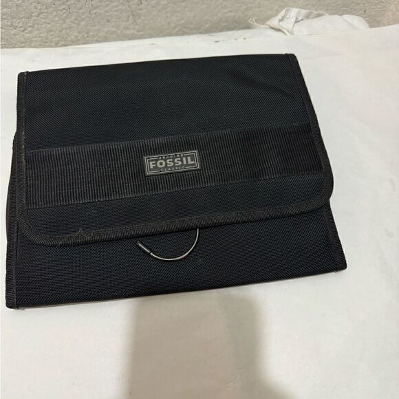 Fossil Toiletry  Accessory Bag Travel Black unisex - Picture 6 of 8